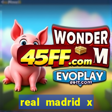 real madrid x villarreal ao vivo futemax